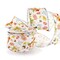 2 1/2" Wired Ribbon Fall Pastel Pumpkins, Foliage, and Acorns 25 Yards